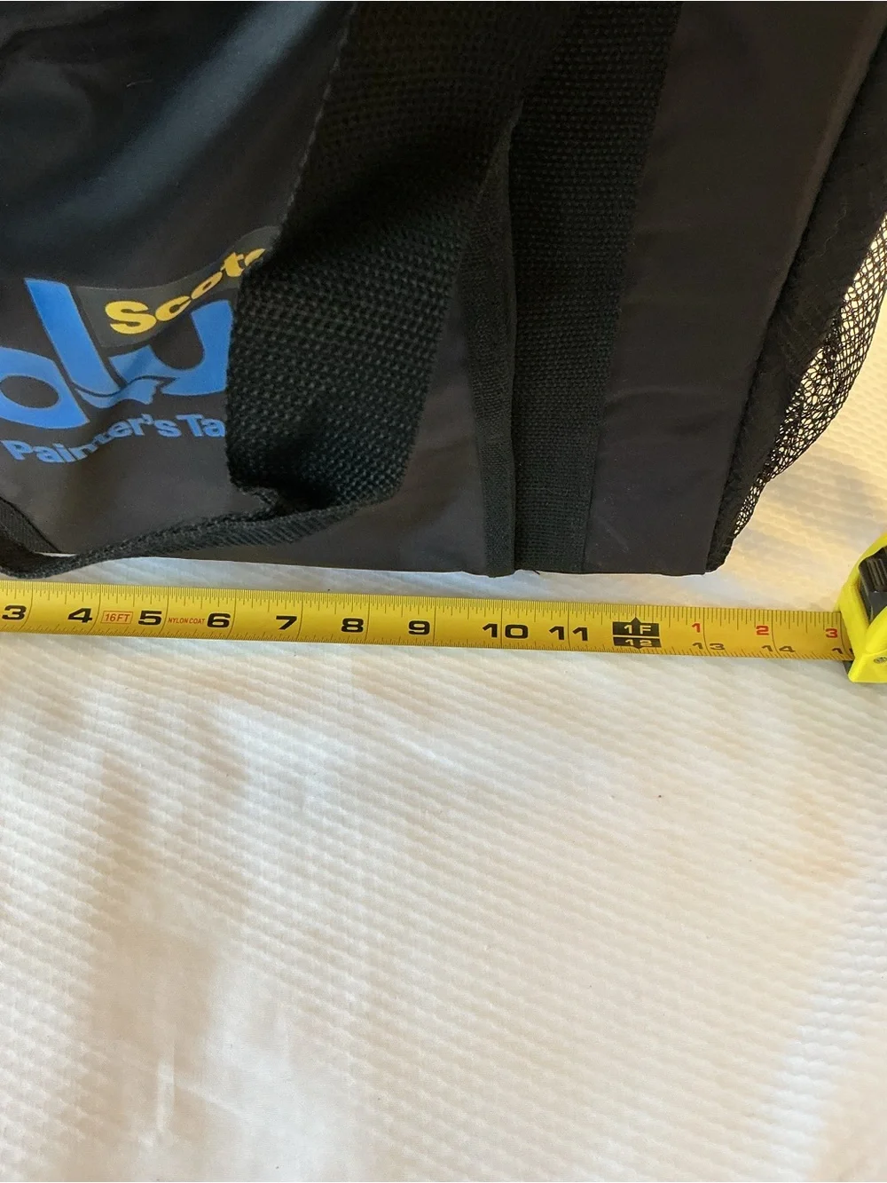 Cooler 3M Scotch Blue Black Painter's Tape Duffel Tote .